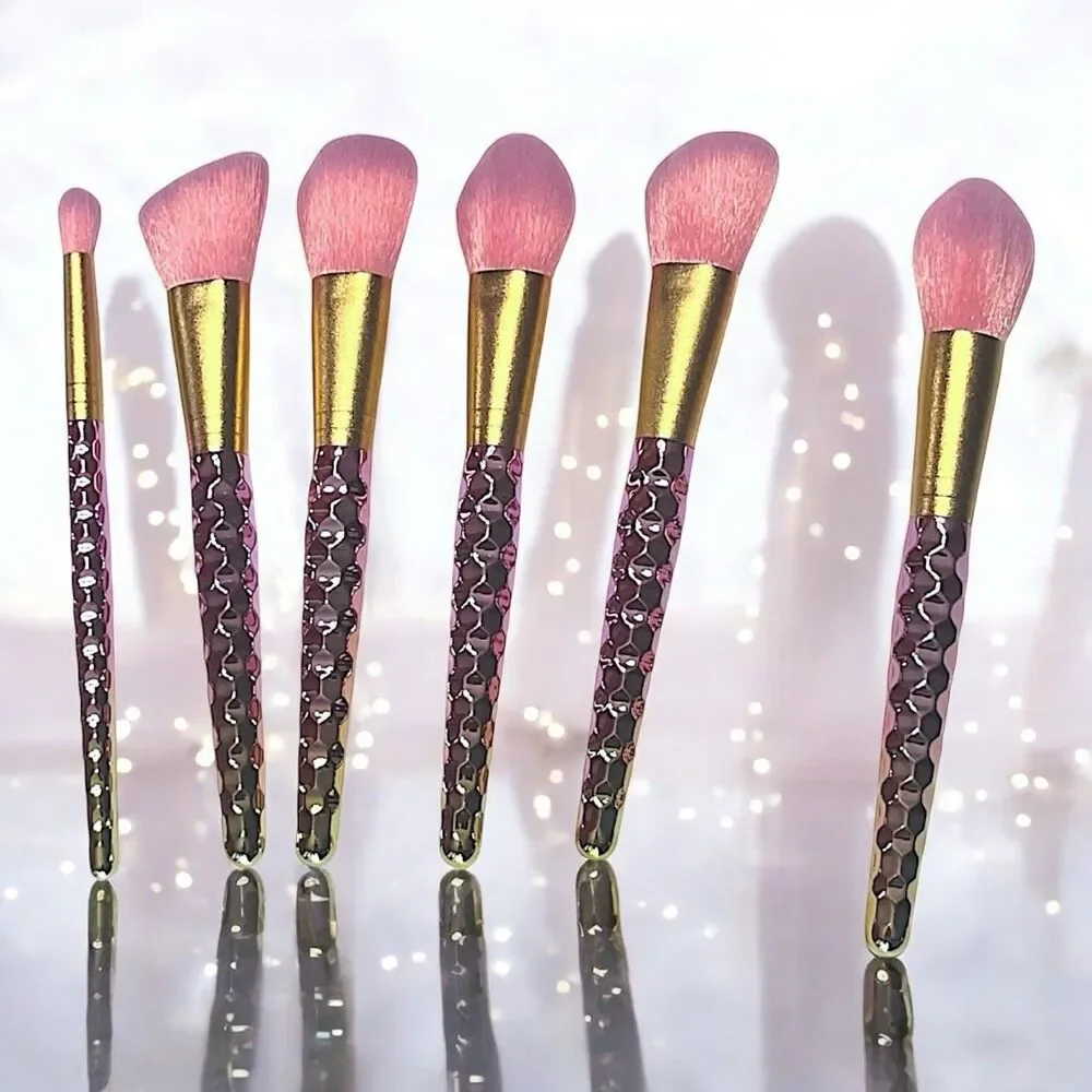 SLMISSGLAM Unicorn Love Makeup Brush Set Brand New In Package RV $58